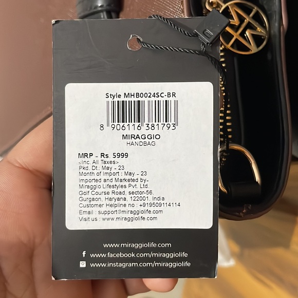 Miraggio Rosalind Tote bag | NWT - Picture 16 of 17